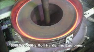 Equipo de endurecimiento por rodillo por inducción
