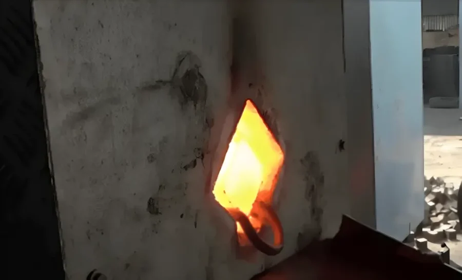 Principio de la maquina de forja por induccion