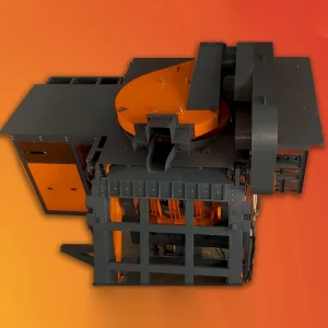 5.Steel Frame Induction Furnace for Larger Applications 1