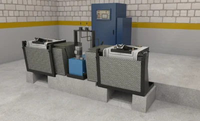 9.Induction furnace for silicon melting 1