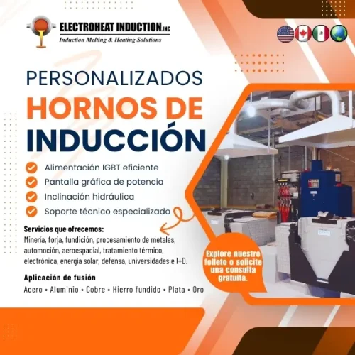 Venta de sistemas de inducción para la industria metalúrgica