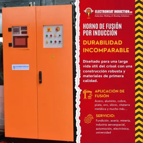 Gabinete de control eléctrico para hornos de inducción